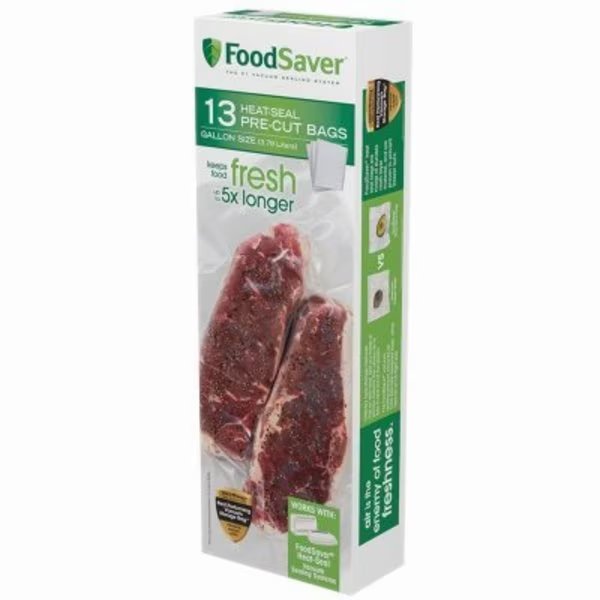 13CT GAL Foodsaver Bags, Newell Brands Distribution, Mfr#: FSFSBF0316-NPR